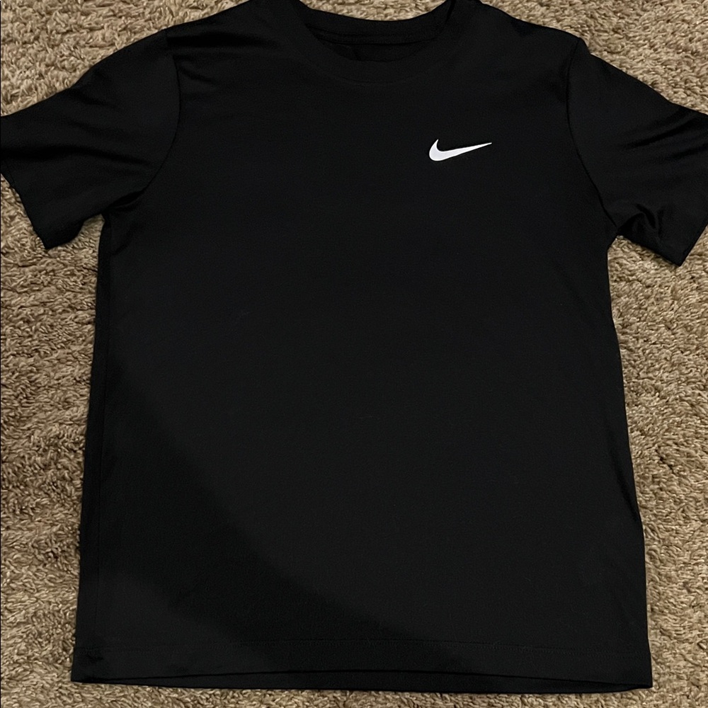 Nike Boys Dri-Fit Black Compression Shirt